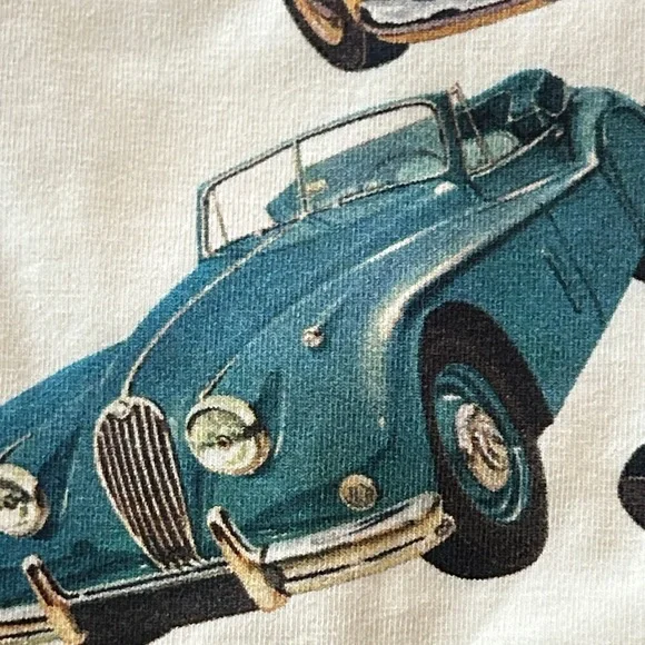 Rock 🎸 🪨 Your Kids Classic Car 🚗 Print Long Sleeve Tee - Picture 9 of 14